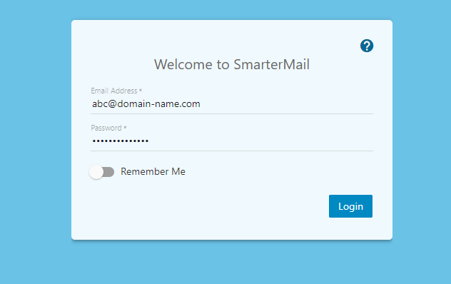 access email via SmarterMail